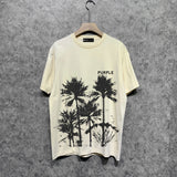 Purple Brand T Shirt Short Sleeve T-shirt Blouse