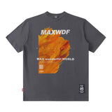 Men T Shirt Short-Sleeved T-shirt for Men and Women Couple Spring and Summer