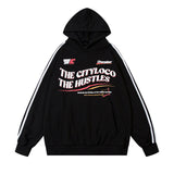 Unisex Vintage Hoodie print hooded sweater for men and women