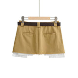 Women Skirt Summer Short Skirt Women's High Waist Suit Skirt Skirt