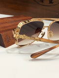 Chrome Hearts Sunglasses Light Luxury Atmospheric Large Frame Titanium Edition Sunglasses