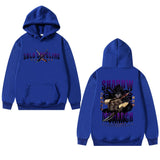 Harajuku Anime Solo Leveling Sung Jin Woo  Print Hoodie