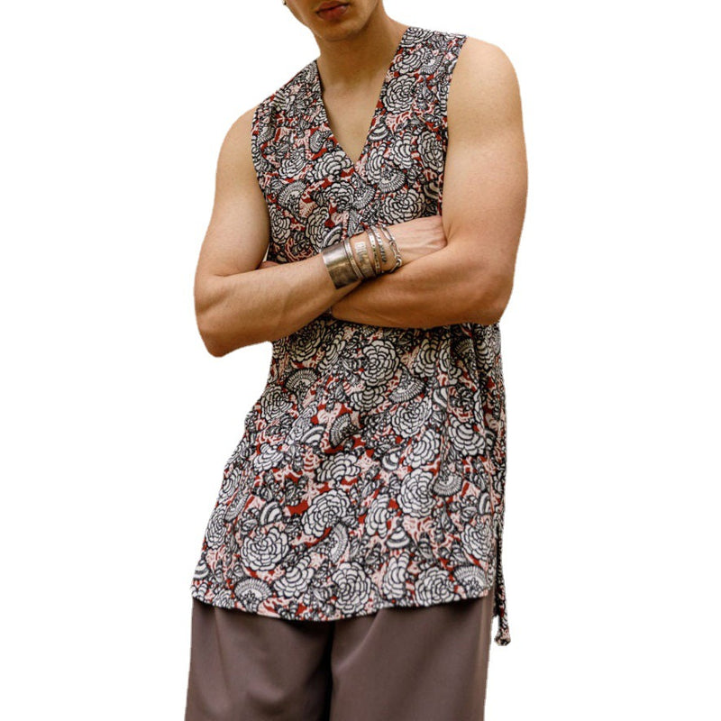 Men T Shirt Summer Men's Sleeveless Slim Vest