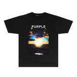 Purple Brand T Shirt Short Sleeve T-shirt Blouse