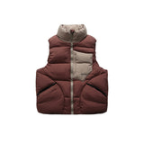 Unisex Sweater Color Matching Cotton Vest
