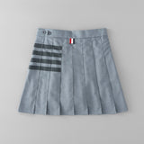 Women Skirt Women's Spring and Summer Preppy Style Pleated Skirt