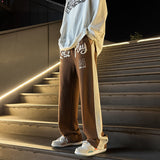 Men Sweatpants Men's Summer Fashion Brand Straight Sports Pants