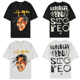 Travis Scott T-Shirt TRAVIS SCOTT CACTUS JACK Loose Crew Neck Short Sleeve