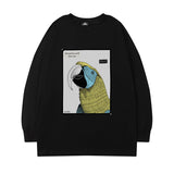 Men Long Sleeve Shirt Autumn Crew Neck Long Sleeve T-shirt Men and Women Street Hip Hop Couple