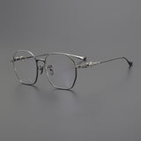 CHH Chrome Hearts Glasses Versatile Titanium Frame Ultra Light Glasses Frame
