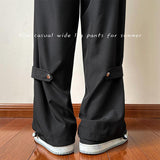 Men Sweatpants Summer Loose All-Matching Casual Working Pants