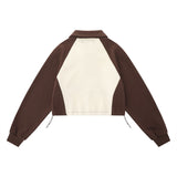 Women Hoodie Short Sweater Women's Long Sleeve Autumn Top