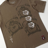 Travis Scott T-Shirt TRAVIS SCOTT CACTUS JACK24ss Embroidery Crew Neck Short Sleeve T