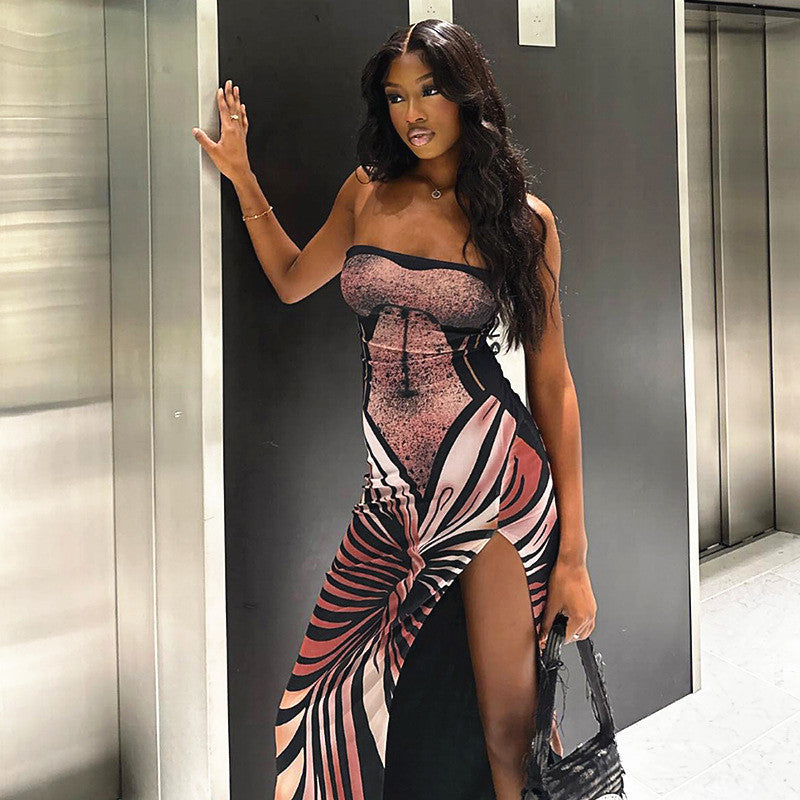 Women's Desses Spring Printed Dress for Woman Long Dress for Women