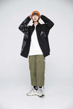 Unisex Jacket Autumn Irregular Graffiti Shirt Women's Clothing