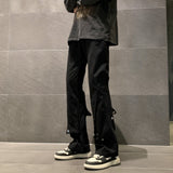 Men Sweatpants Vibe Pants Men's Spring and Autumn Loose Straight Casual Pants