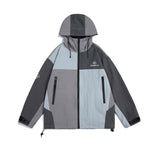 Unisex Jacket Autumn Double Zipper Hooded Jacket