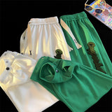 Men Sweatpants Men's Summer Trousers Couple Casual Pants