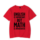 New Mens Brand T-shirt ENGLISH IS IMPORTANT BUT MAT