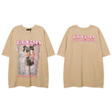 Men T Shirt Summer Country Fashion Brand Printing Pure Cotton Couple Short Sleeve T-shirt Men and Women