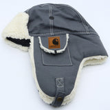 Carhartt Hat Solid Color Simple Warm Lamb Fleece Cold Cap