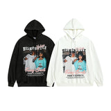 Men Long Sleeve Shirt Printed Hoodie Men and Women Hip Hop Retro Couple Hoodie