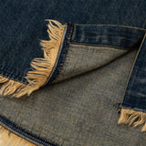 Men Denim Jacket Spring and Autumn Denim Jacket Men's Personality Shirt Jacket