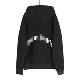 Palm Angle Hoodie Palm Angels Peeling Banana Letter Hooded Sweater Couple