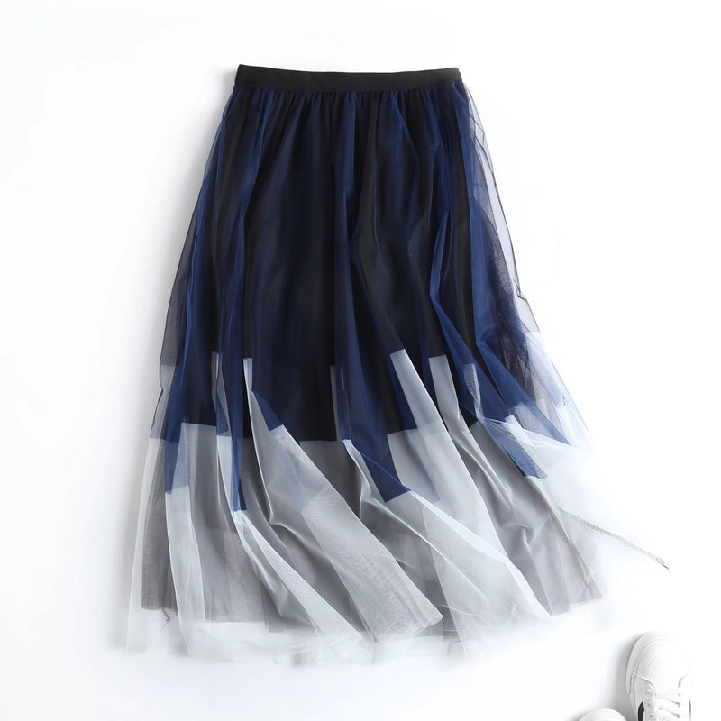 Women Skirt Spring Skirt Fairy Gauze Skirt