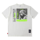 Men T Shirt Printed Short-Sleeved T-shirt Men and Women Couple Hiphop Summer
