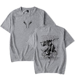 Anime Berserk Guts Acid Tshirt Retro Vintage Washed Graphic