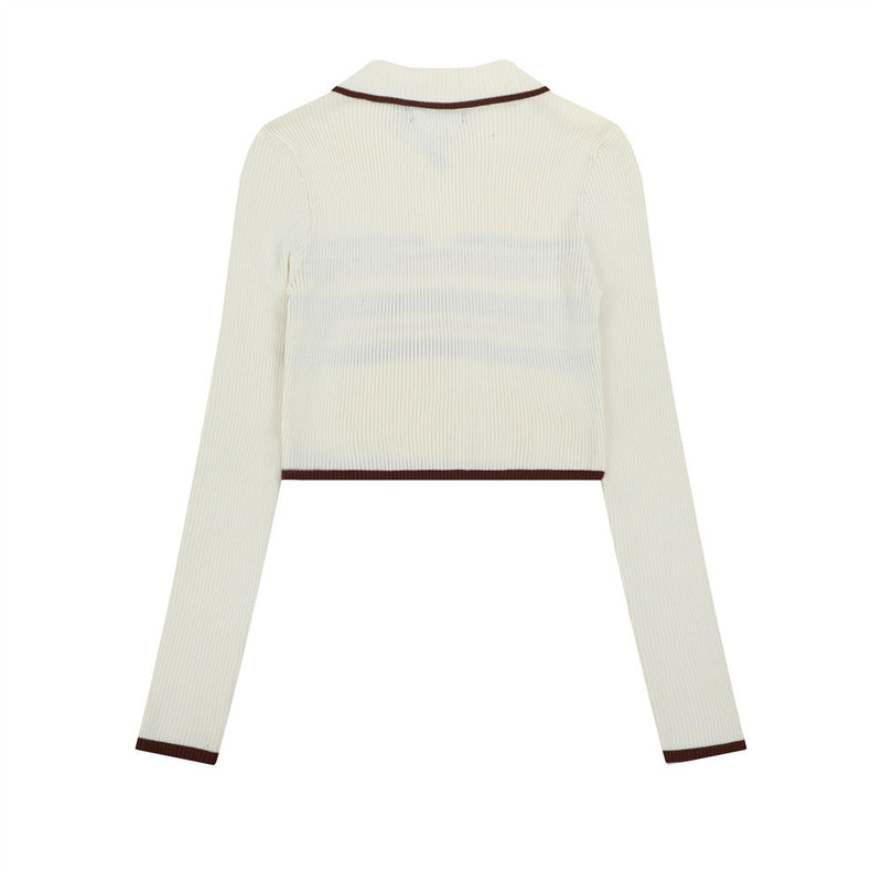 Women Sweater Women's Retro Casual Multicolor Short