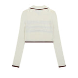 Women Sweater Women's Retro Casual Multicolor Short