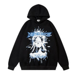 Men Hoodie Portrait Printed Hoodie Autumn and Winter Leisure Sports Hoodie Men's Tops
