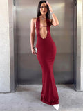 Women Dresses Winter Women's Clothing Sexy Deep V Series Dress Women