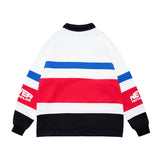 Men Long Sleeve Shirt Letter Printed Polo Shirt Long Sleeve T-shirt Men and Women Autumn and Winter Loose