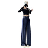 Palazzo Pants Wide-Leg Pants Women's Autumn Loose Straight Drooping Casual Pants
