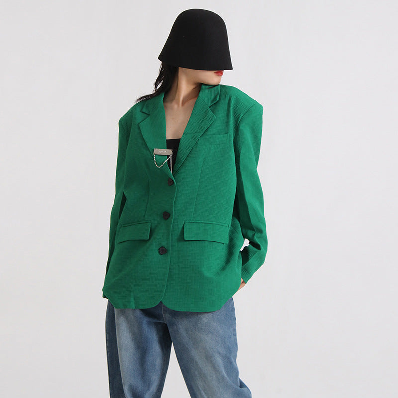 Frankie Shop Hourglass Blazer Autumn Fashion Casual Loose Suit Jacket