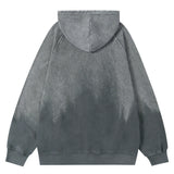 Men Hoodie Hoodie Coat Men's Autumn and Winter Loose Zipper