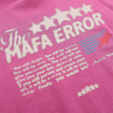 Men Hoodie Loose Letter Printing Men Leisure Washed-out Distressed