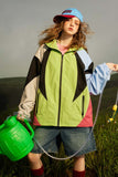 Unisex Jacket Autumn Stitching Contrast Color Shell Jacket Women's Clothing