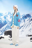 Unisex Jacket Autumn Jacquard Embroidered Cardigan Sweaters Women's Clothing