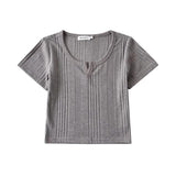 Women T-Shirt Knitwear Women's Summer Loose Short Sleeves T-shirt
