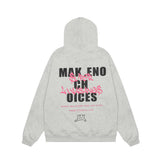 Men Hoodie Men's Ins Letter Printing Casual Long Sleeve Pullover Top
