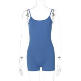 Women Jumpsuit Fashion Sexy Backless Slim Fit Suspender Jumpsuit