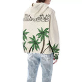 Palm Angle Hoodie Palm Angels Letter Cut Hooded Sweater Men's and Women's Hoodies Coat