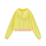 Women Hoodie Hooded Cardigan Sweater Women's Autumn Loose Casual Multicolor