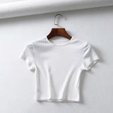 Women T-Shirt Short T-shirt Women's Short-Sleeved Summer Top