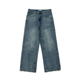 Unisex Jeans Retro Washed Jeans Men