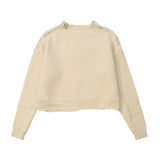 Women Sweater Short Sweater round Neck Autumn Leisure Sweater